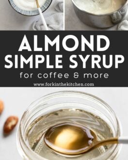 Almond Syrup Pinterest Image