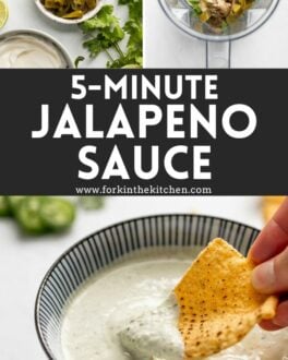 Jalapeno Sauce Pinterest Image