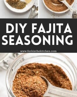 Fajita seasoning blend Pinterest Image 2