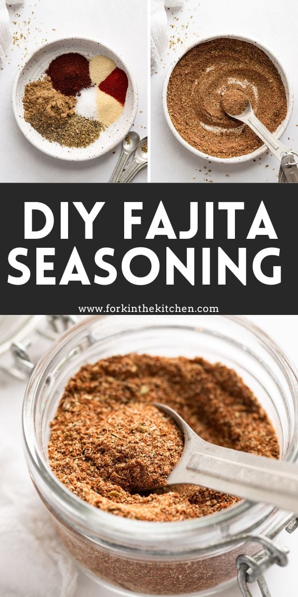 DIY Fajita Seasoning Blend - Fork in the Kitchen