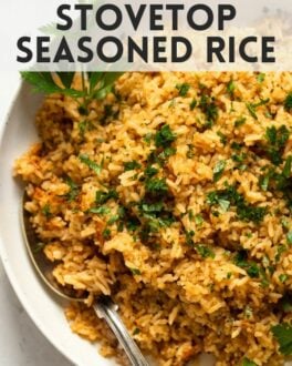 Seasoned Rice Pinterest Image 3