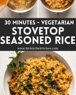 Seasoned Rice Pinterest Image 2