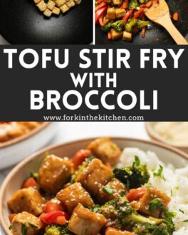 Tofu Stir Fry Pinterest Image 2